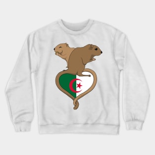 Gerbil Algeria (light) Crewneck Sweatshirt